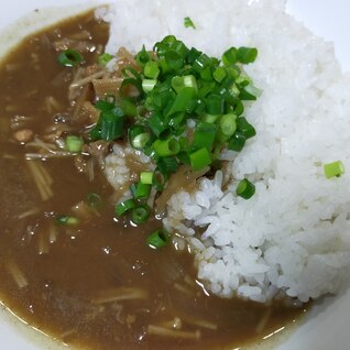 2日目のカレーリメイク和風ねぎバターカレー